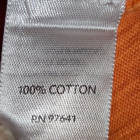 J. Jill Woman Orange Tunic Top Size Medium Casual Comfort Resortwear Minimalist - Picture 4 of 12